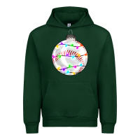 Forest Green Christmas baseball Urban Hoodie - RanaPortraitStore