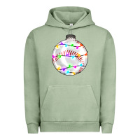 Pigment Oil Green Christmas baseball Urban Hoodie - RanaPortraitStore