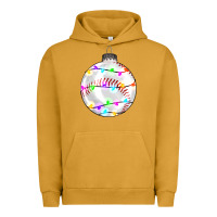 Pigment Peanut Butter Christmas baseball Urban Hoodie - RanaPortraitStore