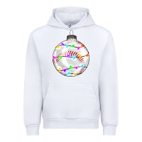 White Christmas baseball Urban Hoodie - RanaPortraitStore