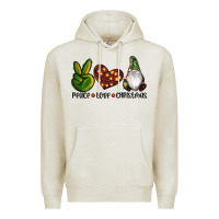 Peace Love Gnomes Christmas Premium Hoodie | Teevron