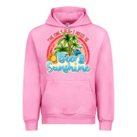 Fuchsia Pink beer and sunshine Urban Hoodie - texasbilliewilder