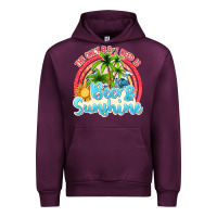 Mauve Wine beer and sunshine Urban Hoodie - texasbilliewilder
