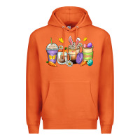 Carrot easter day coffee cups Premium Hoodie - Zillion Design Studio