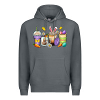 Rock easter day coffee cups Premium Hoodie - Zillion Design Studio
