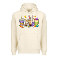 Tofu easter day coffee cups Premium Hoodie - Zillion Design Studio