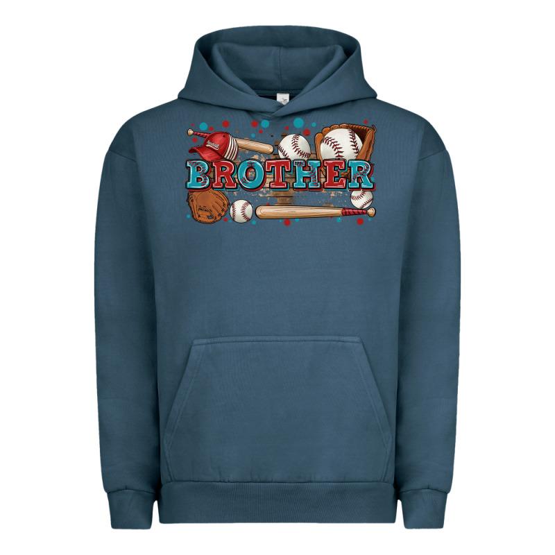 Brother Baseball Urban Hoodie by Zillion Design Studio | Teevron