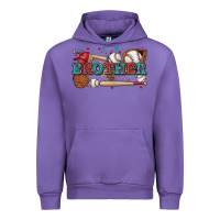 Tulip brother baseball Urban Hoodie - Zillion Design Studio