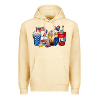 Pina Colada 4th of july coffee cups Premium Hoodie - Zillion Design Studio