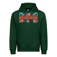 Forest Green brother American football Urban Hoodie - Zillion Design Studio