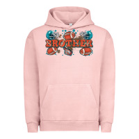 Pigment Salmon brother American football Urban Hoodie - Zillion Design Studio