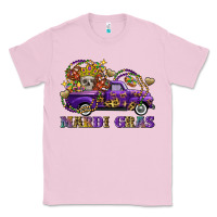 Bubblegum Pink mardi gras skull truck Classic Tee - FaDigitalArtStudio
