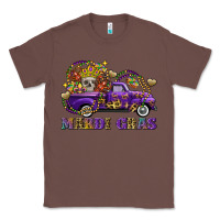 Chestnut mardi gras skull truck Classic Tee - FaDigitalArtStudio