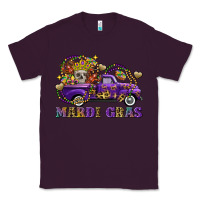 Plum mardi gras skull truck Classic Tee - FaDigitalArtStudio