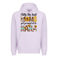 Lilac only the best moms get promoted to nana Premium Hoodie - texasbilliewilder