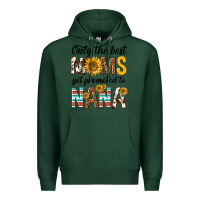 Sports Green only the best moms get promoted to nana Premium Hoodie - texasbilliewilder