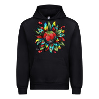 Black berry sunflower Urban Hoodie - texasbilliewilder