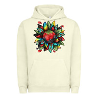 Pigment Pistachio berry sunflower Urban Hoodie - texasbilliewilder