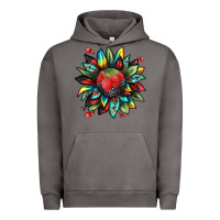 Pigment Tornado berry sunflower Urban Hoodie - texasbilliewilder