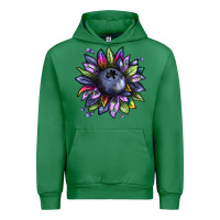 Emerald blueberry sunflower Urban Hoodie - texasbilliewilder