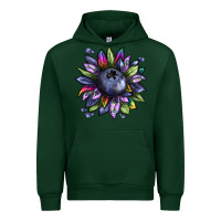 Foreset Green blueberry sunflower Urban Hoodie - texasbilliewilder