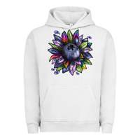 Blueberry Sunflower Urban Hoodie | Teevron