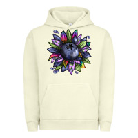 Pigment Pistachio blueberry sunflower Urban Hoodie - texasbilliewilder