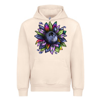 Sandshell blueberry sunflower Urban Hoodie - texasbilliewilder