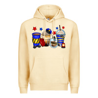 Pina Colada police coffee cups Premium Hoodie - Zillion Design Studio