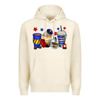 Tofu police coffee cups Premium Hoodie - Zillion Design Studio