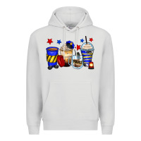 Police Coffee Cups Premium Hoodie | Teevron
