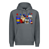 Rock police coffee cups Premium Hoodie - Zillion Design Studio