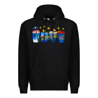 Black police coffee cups Premium Hoodie - texasbilliewilder