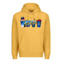 Mustard police coffee cups Premium Hoodie - texasbilliewilder