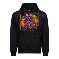 Black basketball nana with leopard Urban Hoodie - Zillion Design Studio
