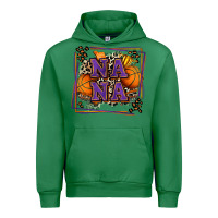 Emerald basketball nana with leopard Urban Hoodie - Zillion Design Studio