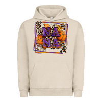 Pigment French Oak basketball nana with leopard Urban Hoodie - Zillion Design Studio