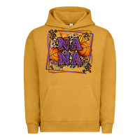 Pigment Peanut Butter basketball nana with leopard Urban Hoodie - Zillion Design Studio