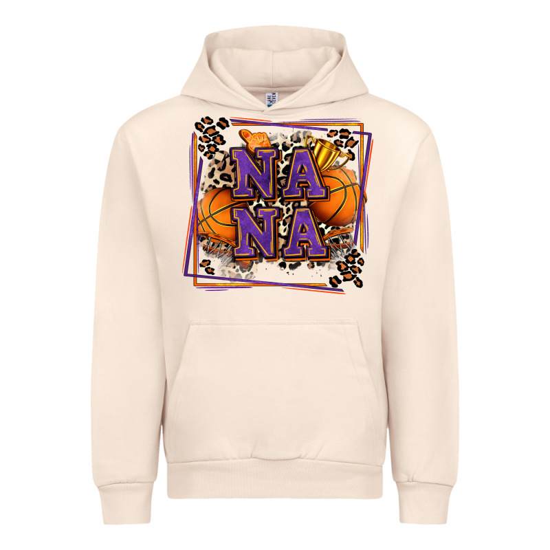 Basketball Nana With Leopard Urban Hoodie by Zillion Design Studio | Teevron