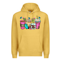 Antique Gold mother's day coffee cups Premium Hoodie - Zillion Design Studio