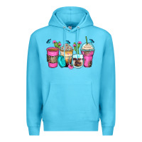 Ocean Blue mother's day coffee cups Premium Hoodie - Zillion Design Studio