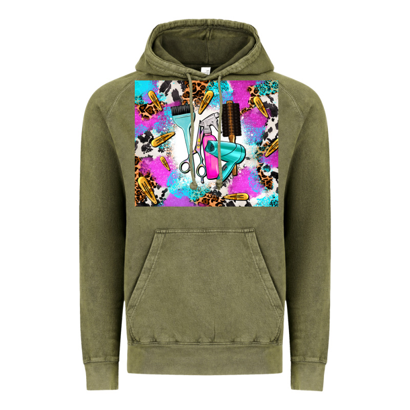 Hair Stylist Vintage Hoodie by AdoDesignShop | Teevron