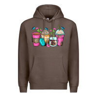 Coffee mother's day coffee cups Premium Hoodie - Zillion Design Studio
