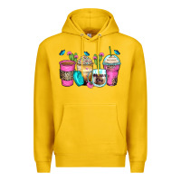 Lemon mother's day coffee cups Premium Hoodie - Zillion Design Studio