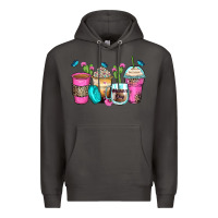 Smoke mother's day coffee cups Premium Hoodie - Zillion Design Studio