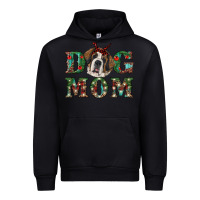 Black christmas st. bernard dog mom Urban Hoodie - RanaPortraitStore