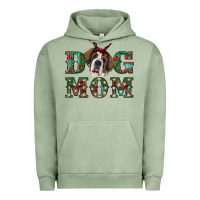 Pigment Oil Green christmas st. bernard dog mom Urban Hoodie - RanaPortraitStore