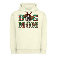 Pigment Pistachio christmas st. bernard dog mom Urban Hoodie - RanaPortraitStore