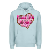 Blue Mist praying moms club Premium Hoodie - texasbilliewilder