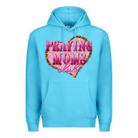 Ocean Blue praying moms club Premium Hoodie - texasbilliewilder